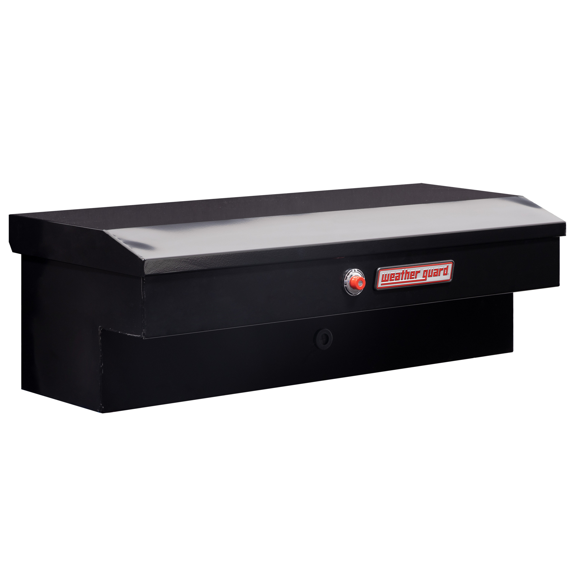 Weather Guard, 46.25in. Lo-Side Box, Width 41 in, Material Steel, Color Finish Glossy Black, Model# 185-5-03
